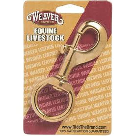 Weaver Leather Swivel Snap - Solid Brass - For Ropes 1-1/4" wide