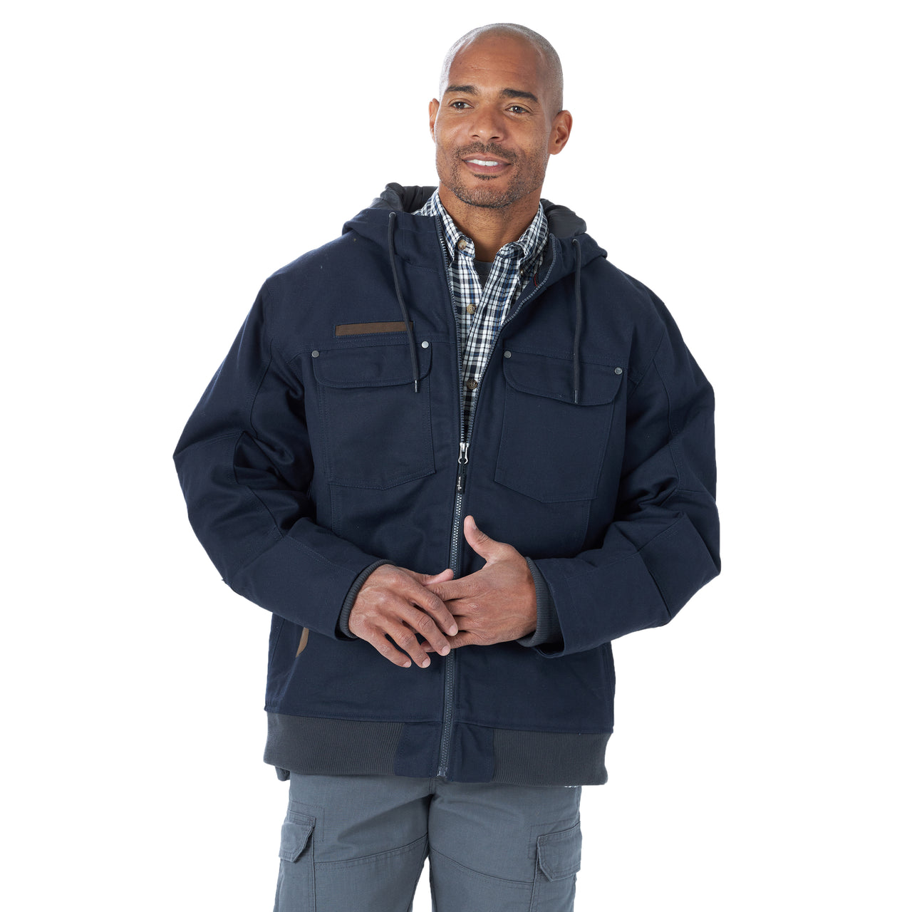 Wrangler Mens Insulated Canvas Work Jacket