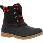 Muck Womens Originals Leather Duck Lace Boots - Black  FINAL SALE