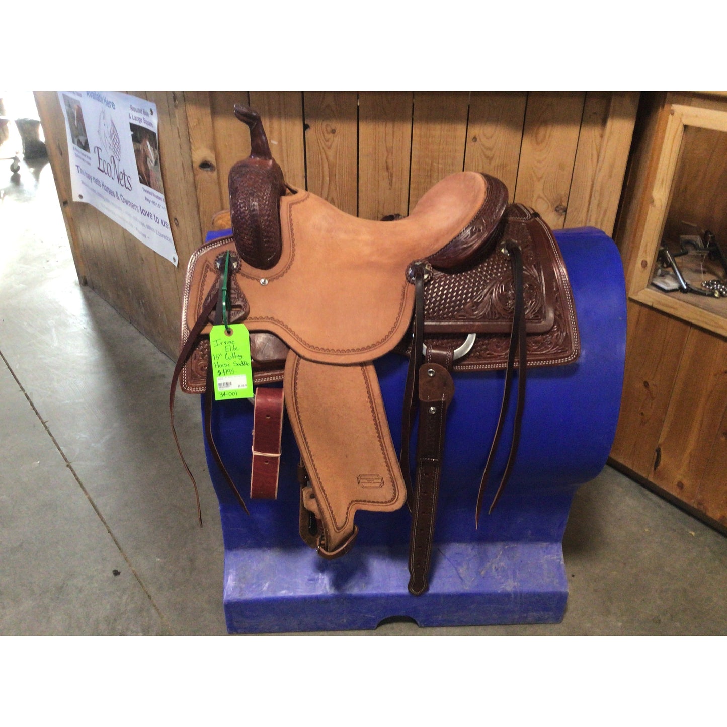 Irvine 15" Elite Cutting Horse Saddle
