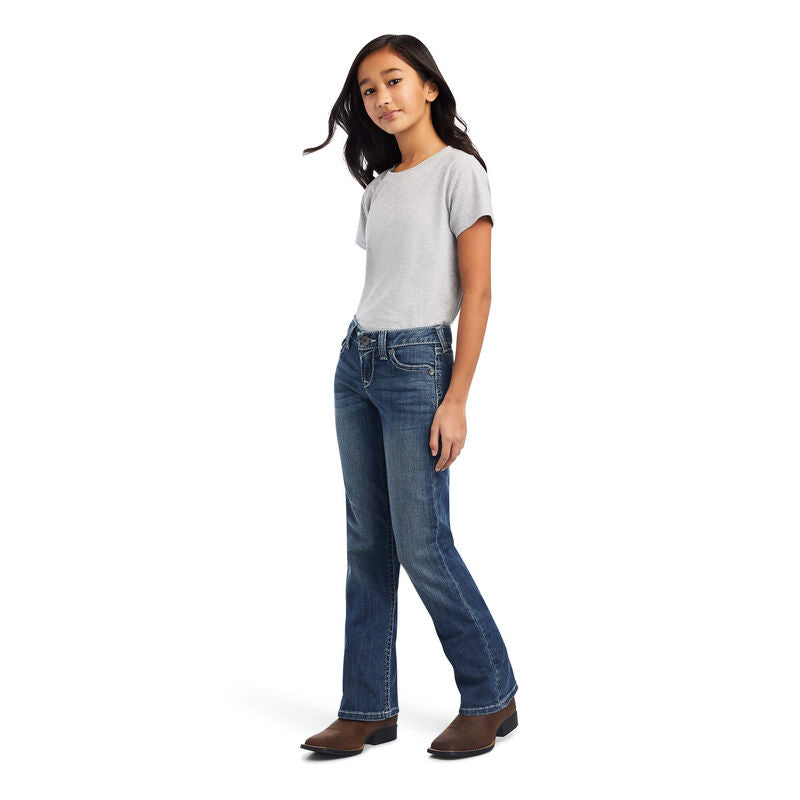 Ariat Girl's REAL Maggie Boot Cut Jeans