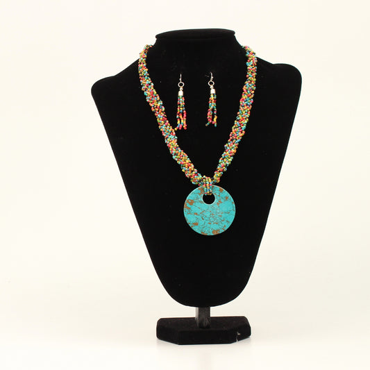 Blazin Roxx Beaded Pendant Set