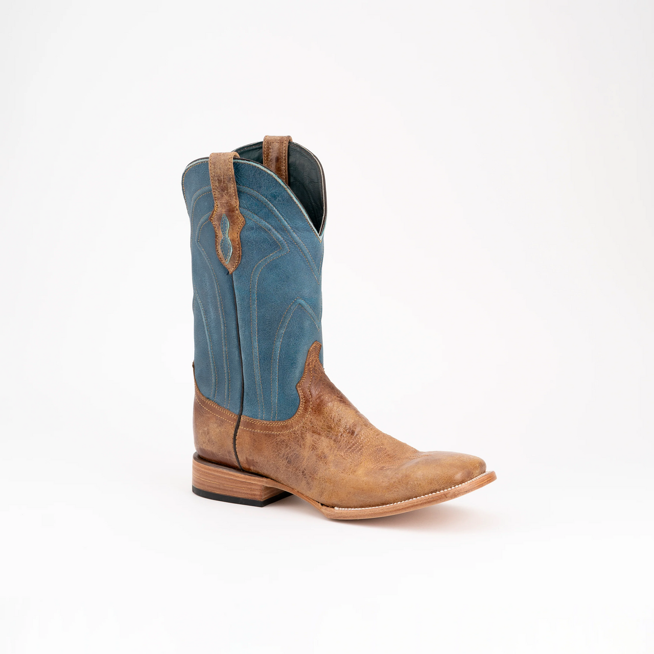 Ferrini Mens Maddox Western Boots - Antique Saddle