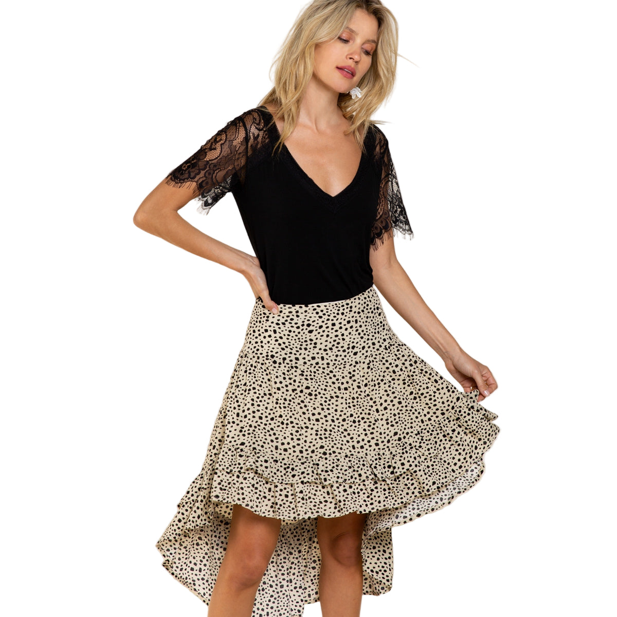 POL Women's Sweetheart Confession Top
