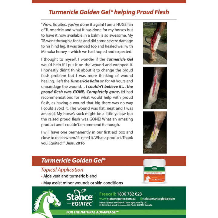 StanceEQ Tumericle Golden Gel - Irvine Tack &amp; Western Wear