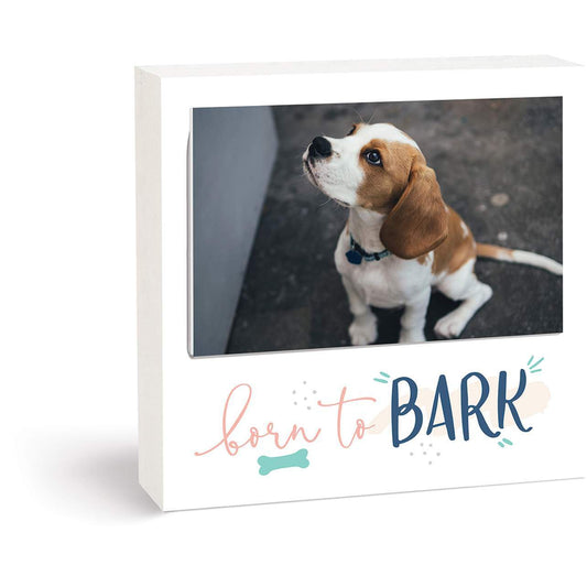 Photo Frame  -  Born To Bark