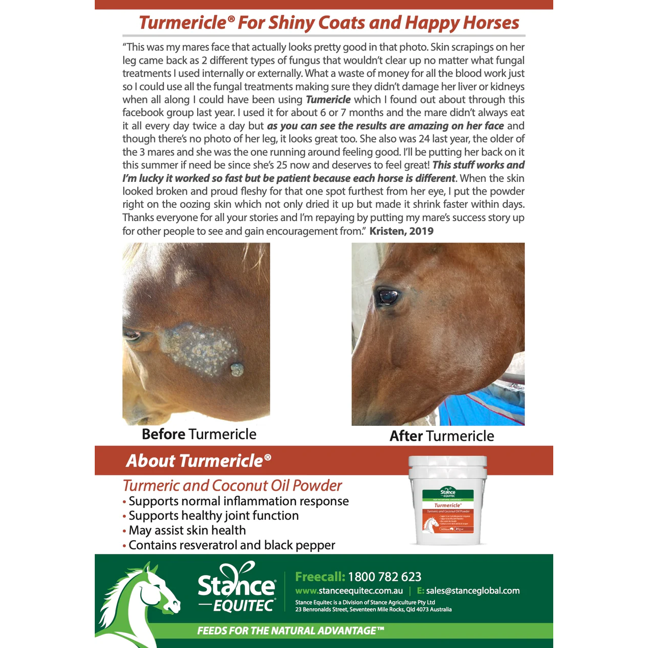 Stance Eq Turmericle - 10KG