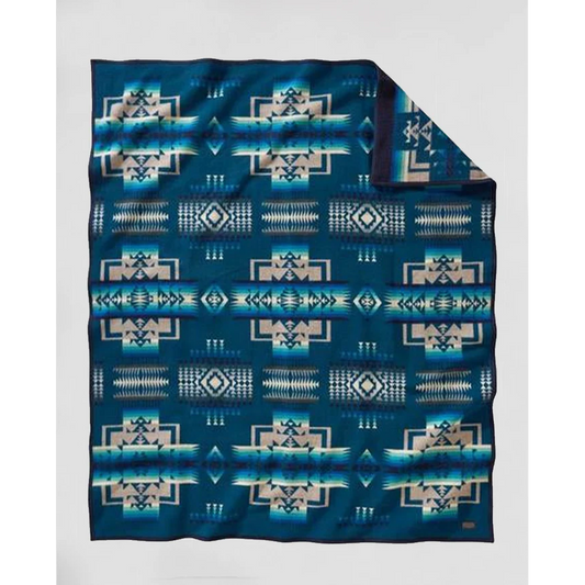 Pendleton Chief Joseph Twin Blanket - Aegean
