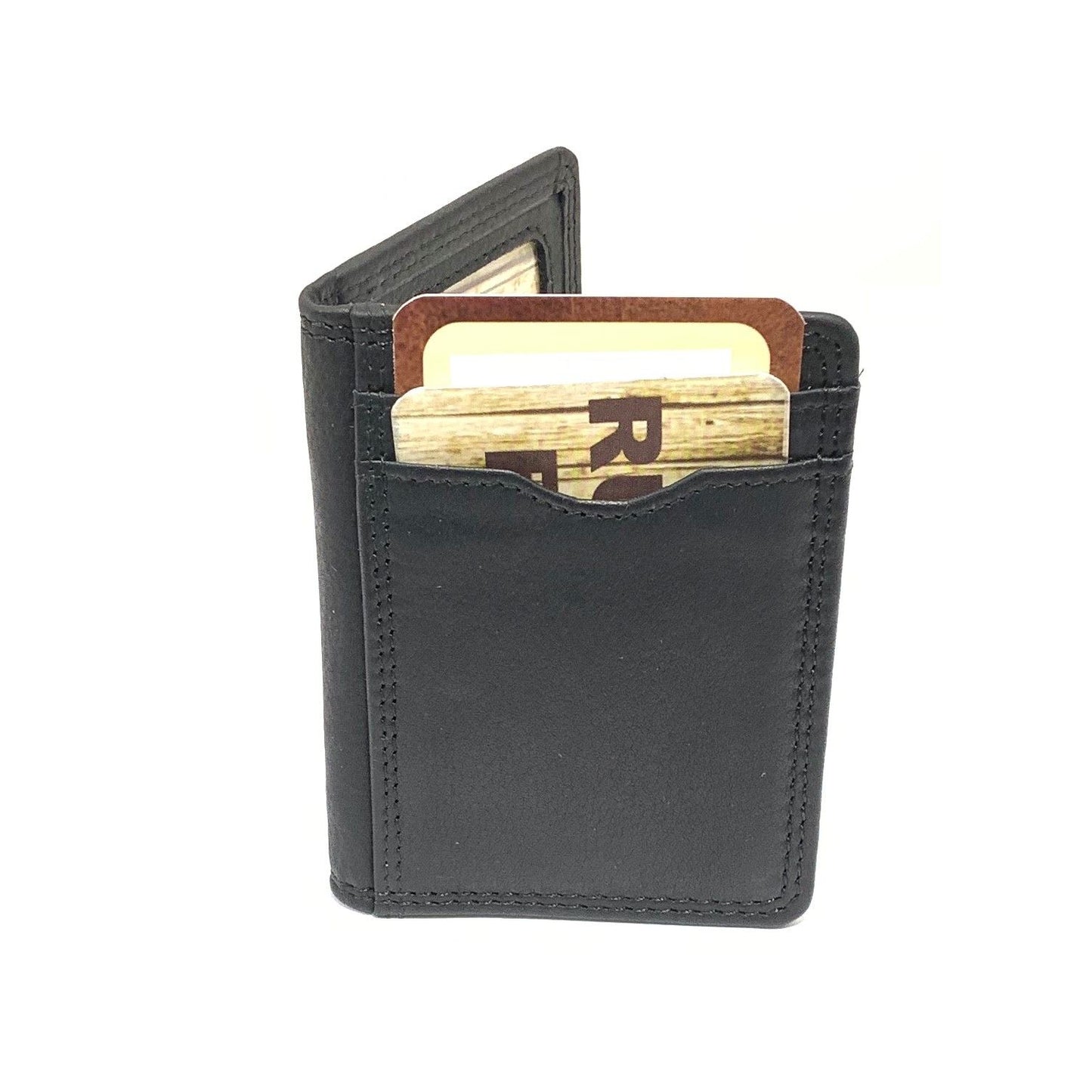 Rugged Earth Leather Card Holder Wallet