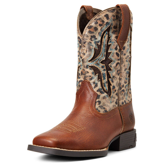**Ariat Girls Youth Koel VentTEK Western Boots - Spiced Cider