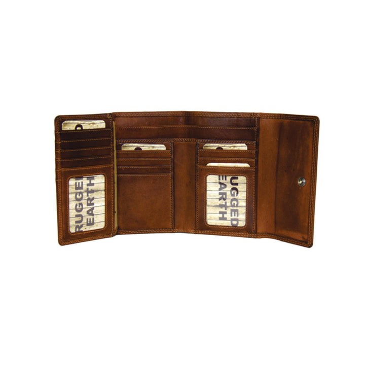 Rugged Earth Leather Wallet - Irvine Tack &amp; Western Wear