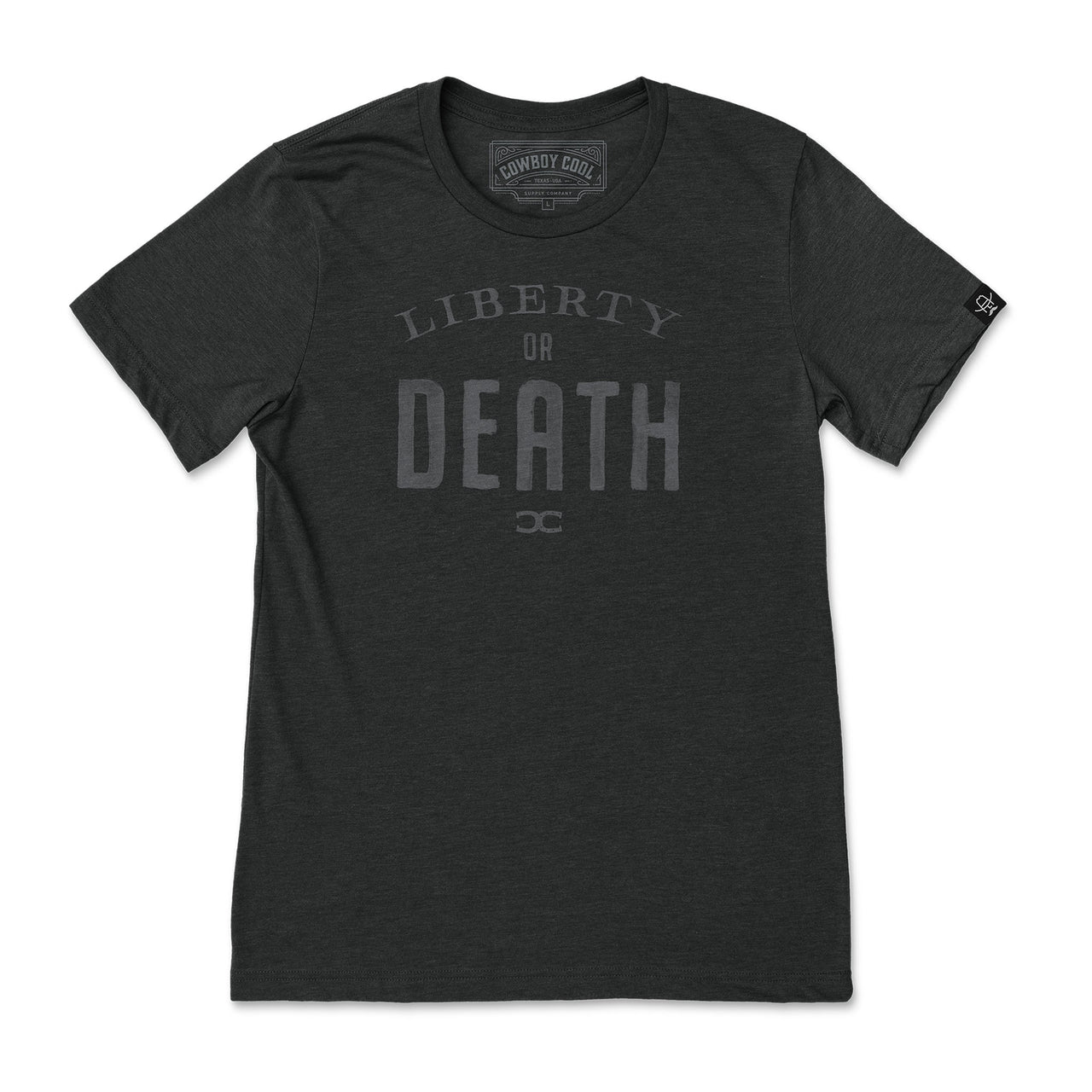 Cowboy Cool Liberty Or Death T-Shirt