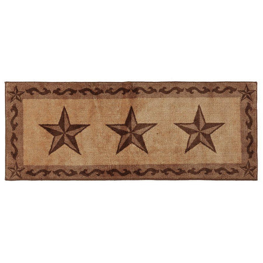 HiEnd Accents Star Kitchen & Bath Rug 24" x 60" - Irvine Tack & Western Wear