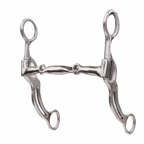 Professional's Choice Short Doublebar 3 Piece Snaffle Bit