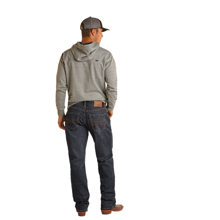 Hooey Mens Stackable Dark Vintage Jeans