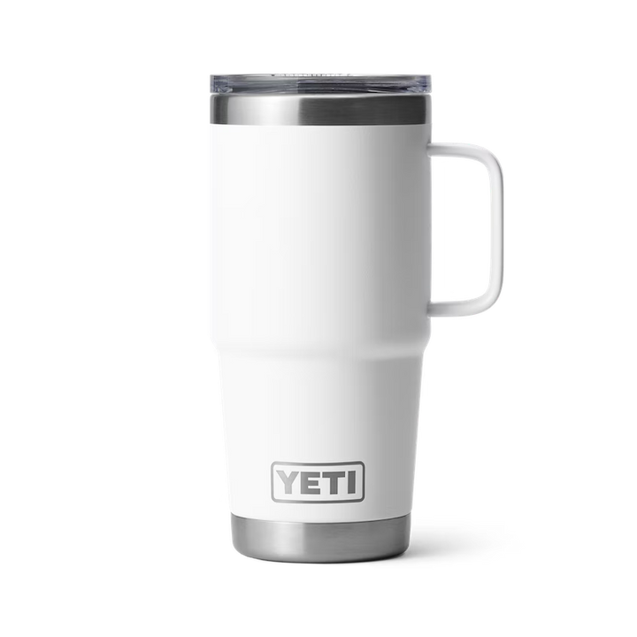 YETI Rambler 591 mL Travel Mug with StrongHold Lid - White