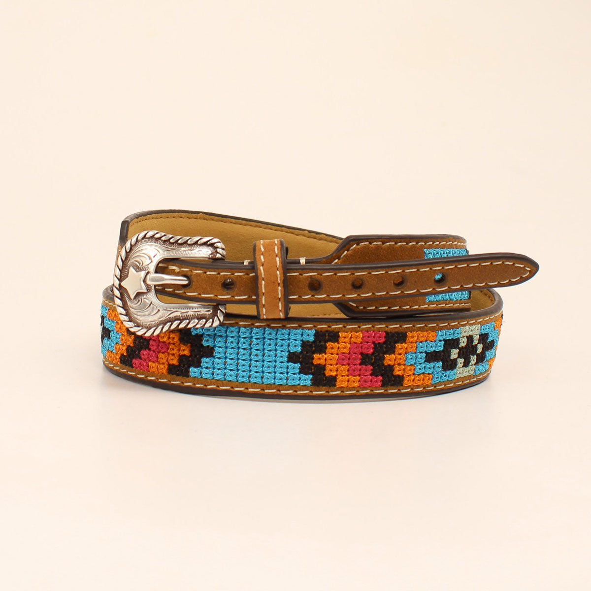 M&F Stitched Hat Band - Multi-Coloured