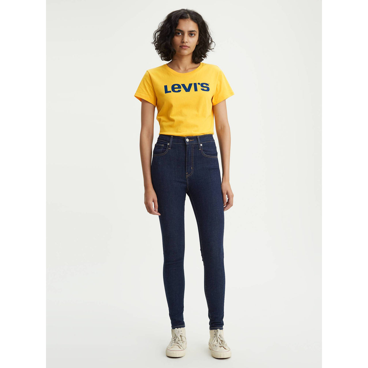 Levi Women's Mile High Super Skinny Jeans - Toronto Upgrade (Dark Wash)