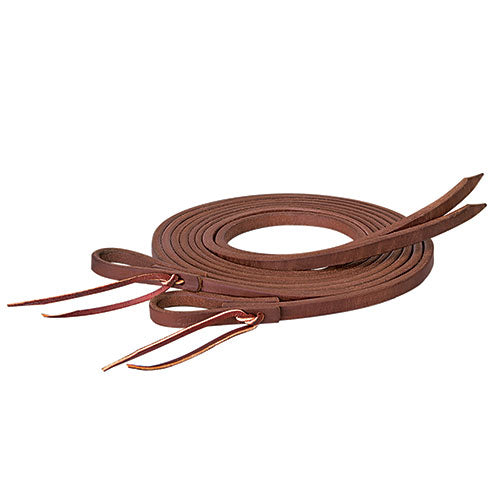 Weaver Leather ProTack Oiled Split Reins 1/2" x 8' - Russet