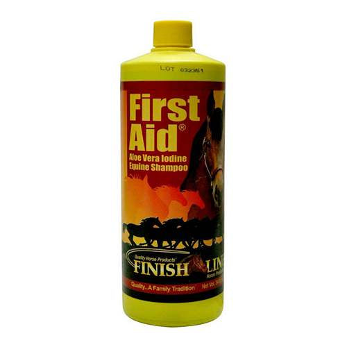 Finish Line First-Aid Aloe Vera/Iodine Equine Shampoo 1 Litre