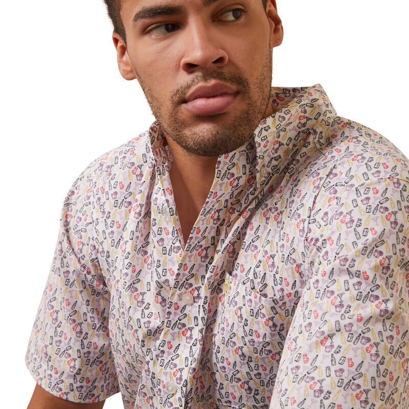 Ariat Men's Danon Classic Fit Shirt - White