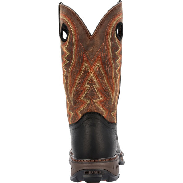 Durango Men's Brown 11" Western Onyx Dark Bay