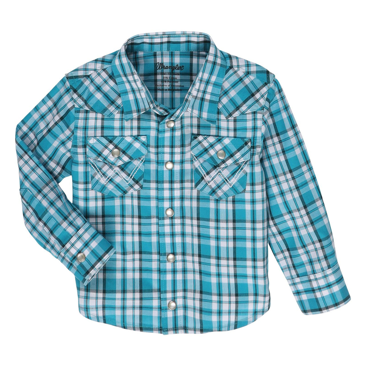 Wrangler Baby Boy Woven Shirt - Teal