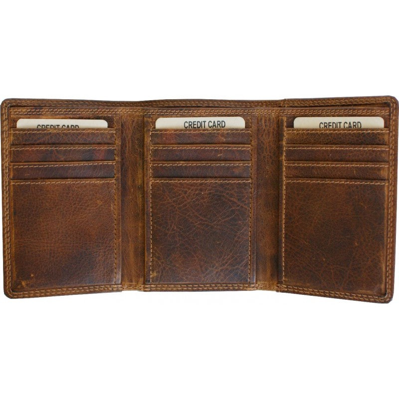 Rugged Earth Leather Wallet