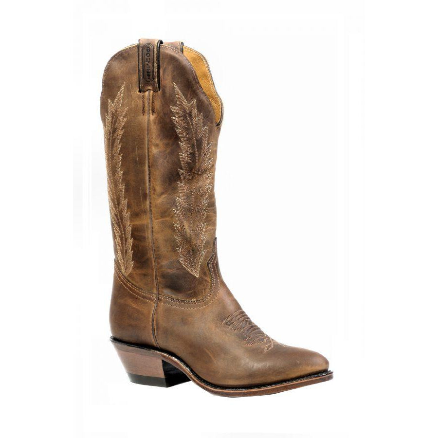 Boulet Women's Medium Cowboy Toe Cowboy Boots - Hill Billy Golden