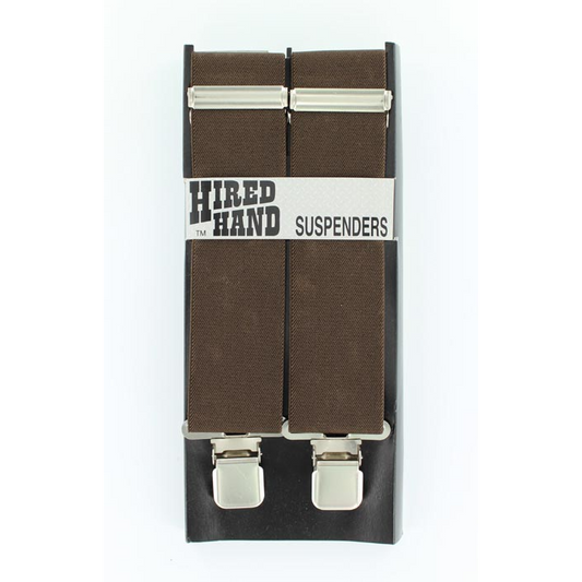 Nocona 48" Suspenders - Brown