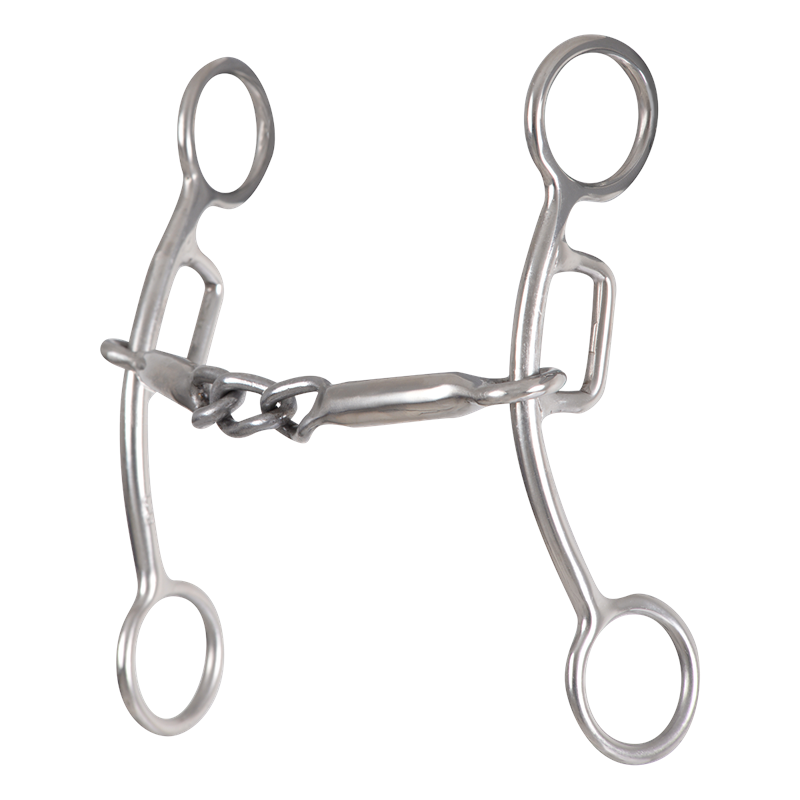 Classic Equine Carol Goostree Smooth to Chain Snaffle Delight Bit