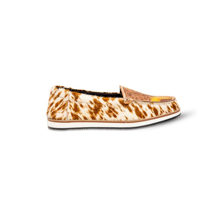 Myra Photoon Western Hand Tooled Sneakers