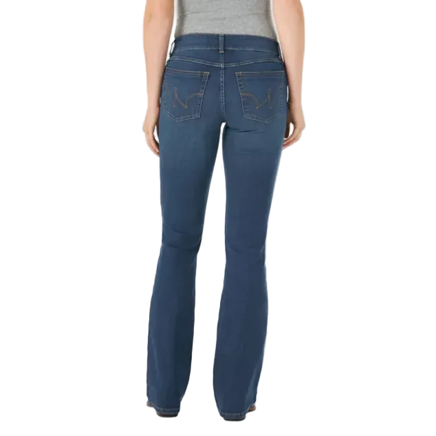 Wrangler Women's Essential Mid Rise Bootcut Jeans - Kora - Irvine Tack & Western Wear