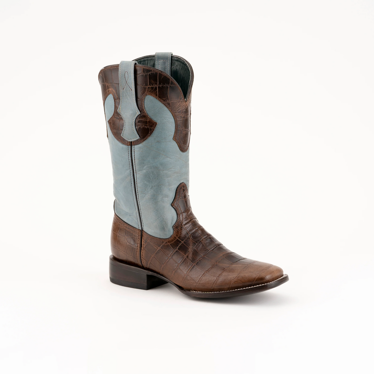 Ferrini Mens Mustang Western Boots - Brown
