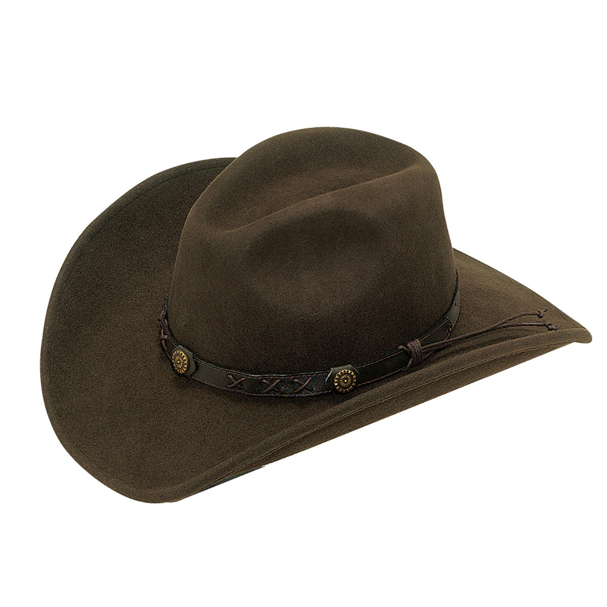 Twister Dakota Crushable Wool Western Hat - Brown