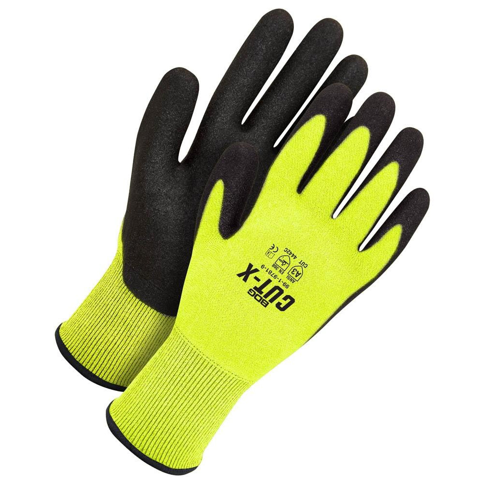 Seamless Knit HPPE Cut Resistant HiViz