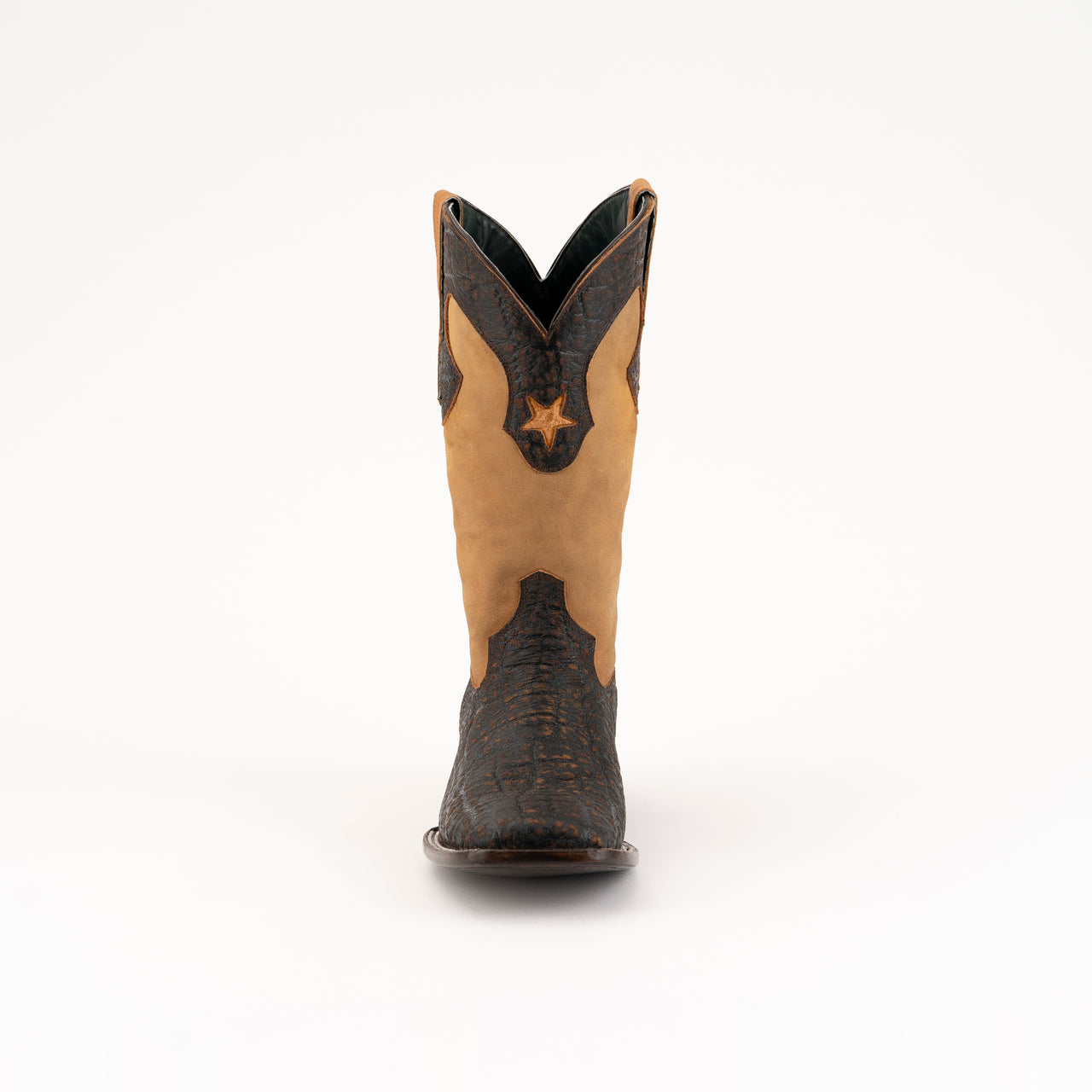 Ferrini Mens Acero Western Boots - Nicotine