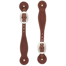 Weaver Leather Basketweave Skirting Leather Spur Straps Thin