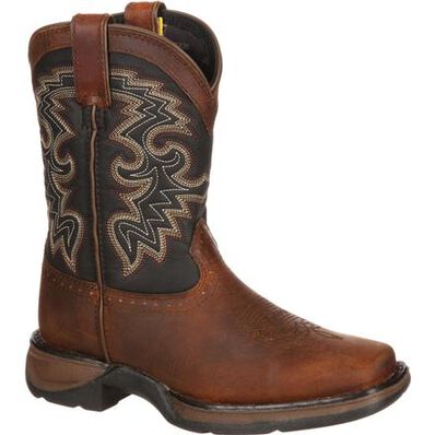 **Durango Toddler Western Boot - Tan Black