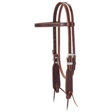 Weaver Leather Synergy Mayan Browband Headstall - Brown