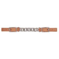 Weaver Leather ProTack® 3-1/2" Single Flat Link Chain Curb Strap - Russet