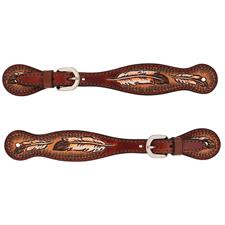 Weaver Leather Coco Feather Ladies Spur Straps