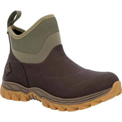 Muck Women's Arctic Sport II Ankle Boots - Dark Brown/Olive