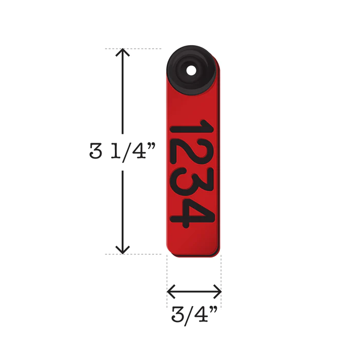 Ritchey Universal Ribbon  Tag  Red/Black
