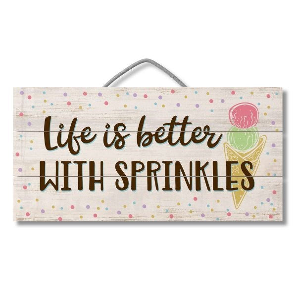 Pallet Sign 12 x 6 -   Sprinkles