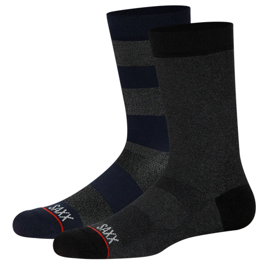 Saxx Whole Package Crew Socks - 2 Pack