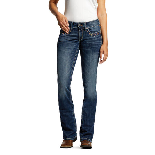 Ariat Women's R.E.A.L Entwined Jeans - Festival Blue