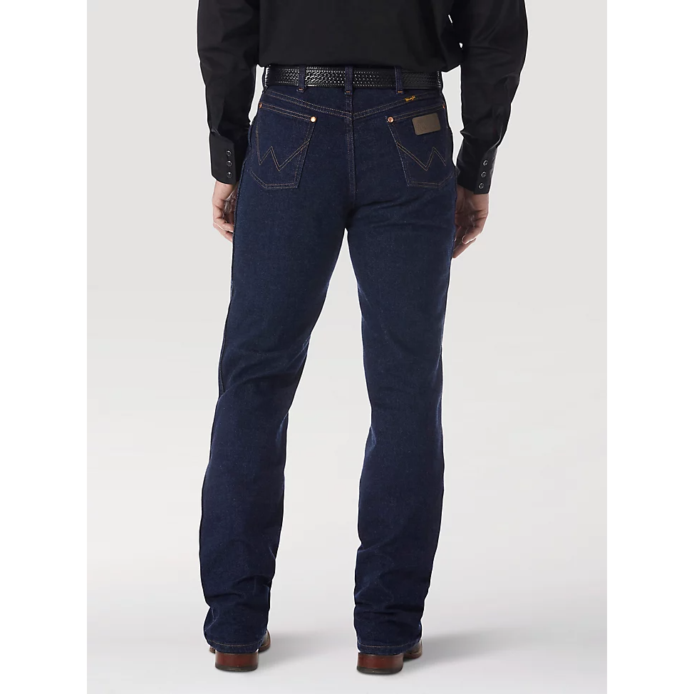 Wrangler Men's Cowboy Cut Straight Regular Fit Jean - Navy