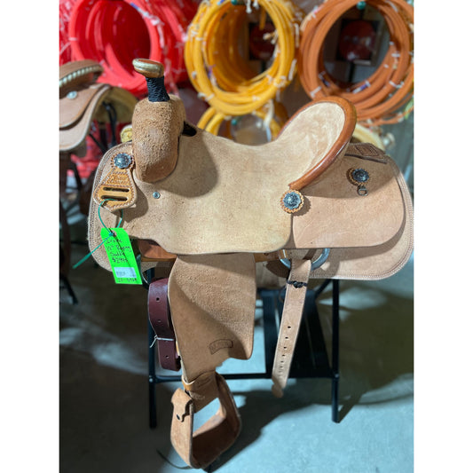 Irvine 15"   Roping Saddle
