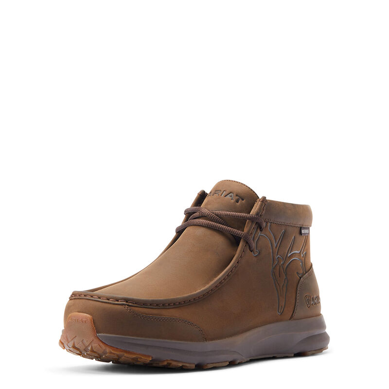 Ariat Men's Spitfire Outdoor Waterproof Shoes - Oily Distressed Brown